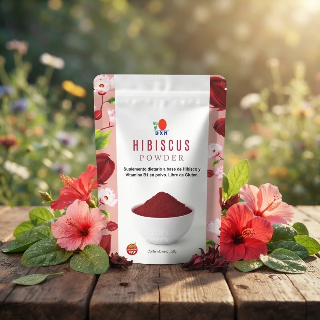DXN Hibiscus Powder 50g (doypack)